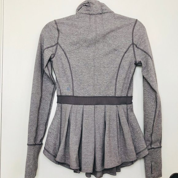 lululemon peplum jacket